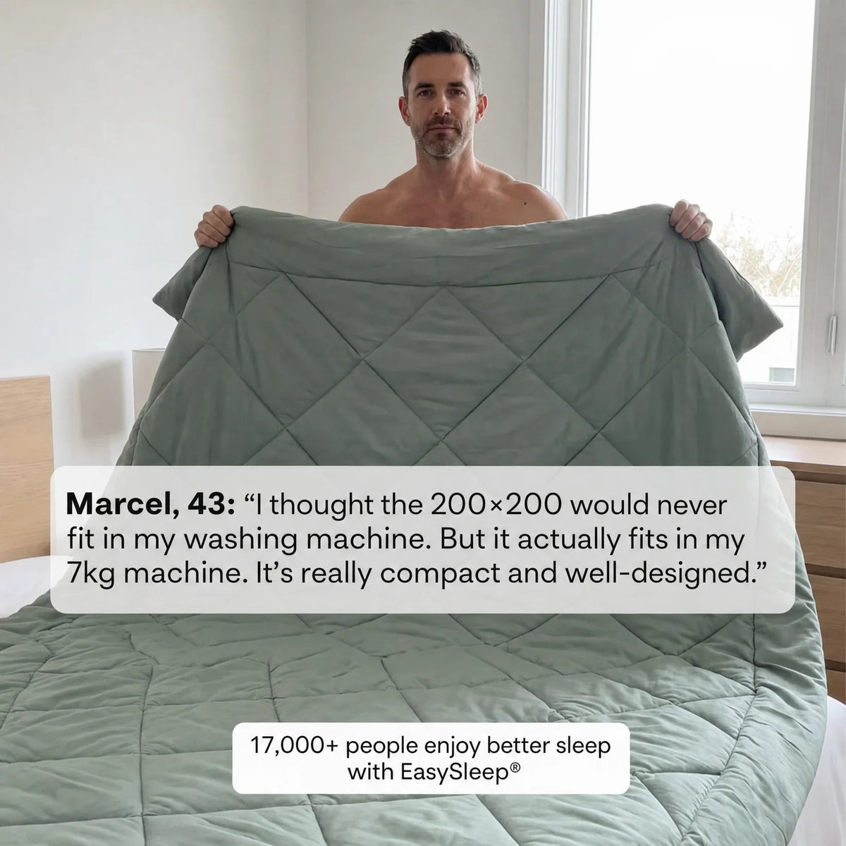 Chimney Red | EasySleep® Duvet